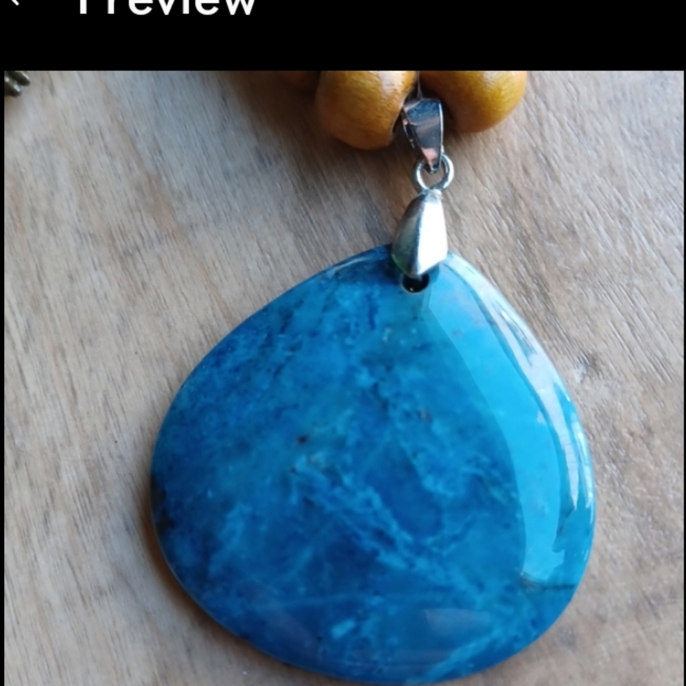 Handmade boho necklace